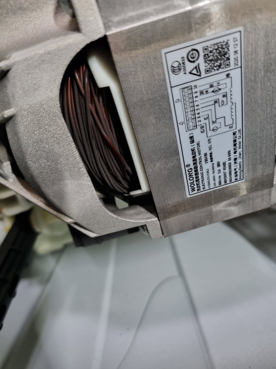 Haier Washing Machine Repair | Burnt-Out Motor & Electronics Diagnosis ...